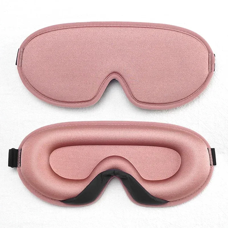 3D Eye Mask Bluetooth Music Play Sleeping Headphones with Built-In HD Speaker Mask for Sleep Headphones Wireless Air Travel 5.0